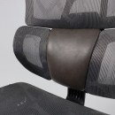 Кресло поворотное ENIGMA, серая сетка/алюминий (с подставкой для ног), коллекция AKSPRIME